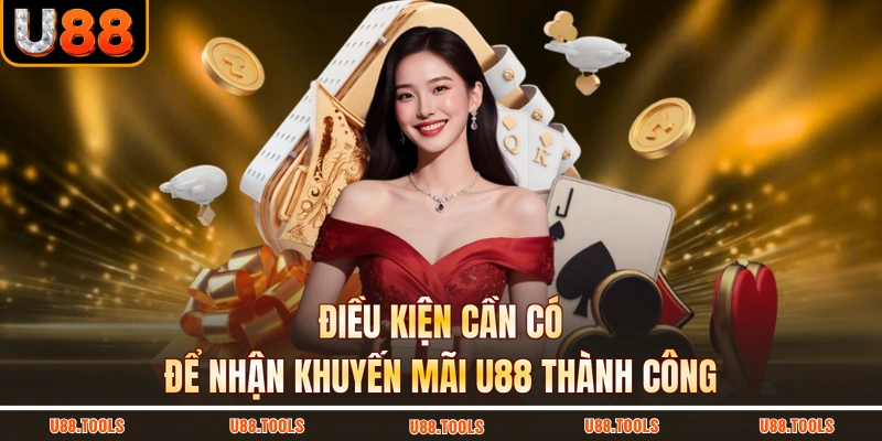 Điều kiện cần có để nhận khuyến mãi U88 thành công